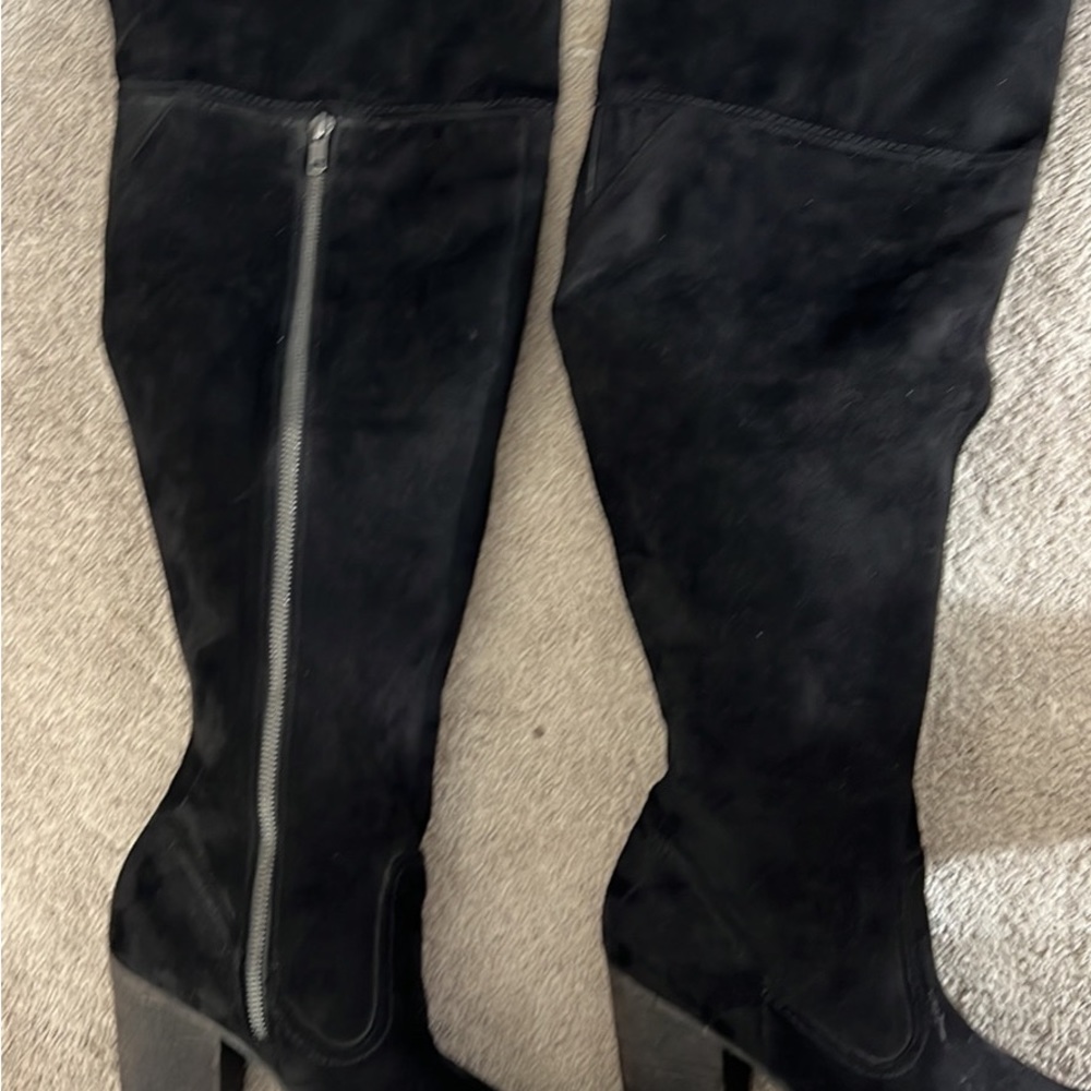 Black over the knee women’s size 11 boot
